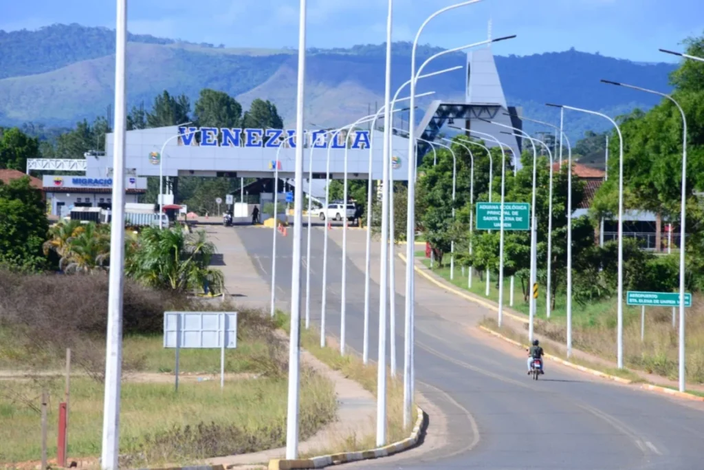 Entrada da Venezuela. (Foto: Charles Bispo)