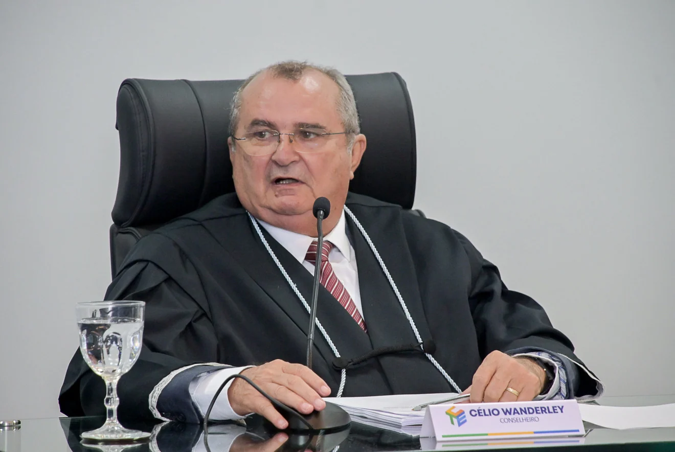 O conselheiro do TCE, Célio Wanderley (Foto: Marcelo Mora/TCE)